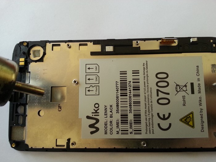 R&eacute;paration Wiko Lenny